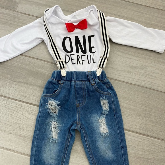 $15 for any 3 kids outfit - One -Derful - Picture 3 of 4